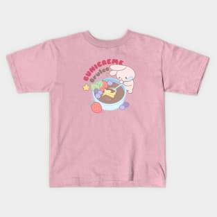 Cute Bunny Craving Giant Bunicream Brulee Kids T-Shirt